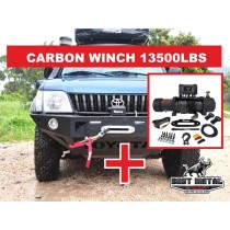 Pare-chocs avant M1 Land Cruiser KZJ 90/95 VX acier off-road