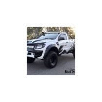 ÉLARGISSEURS D'AILES FORD RANGER PX1 & PX2 FINITION LISSE 95 MM DE LARGE