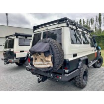Pare-chocs arrière acier Toyota Land Cruiser HZJ78 (2007+) – Offroad renforcé