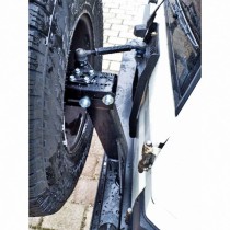 Porte roue Land Cruiser 78 79 F4x4 support roue arrière