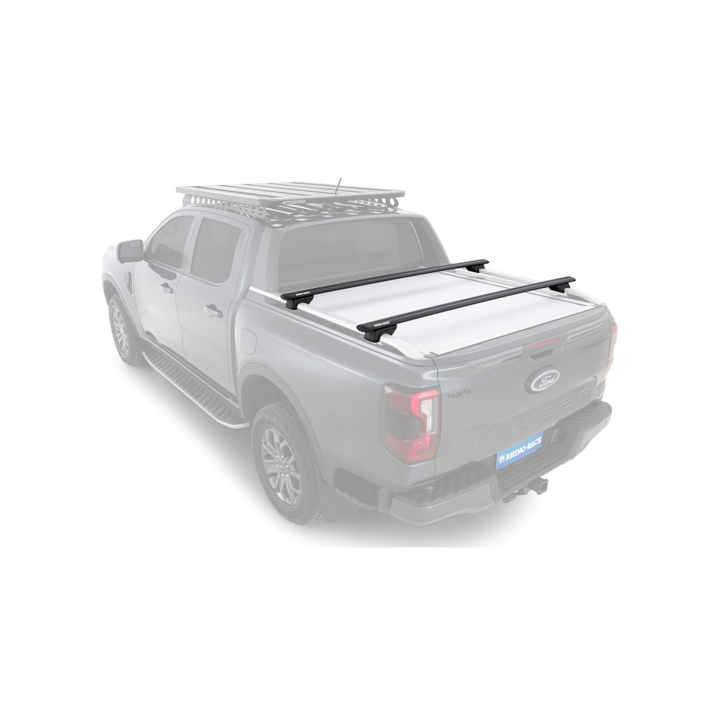 Barres de toit Rhino Rack Sportz Ford Ranger T9 2022+ solides