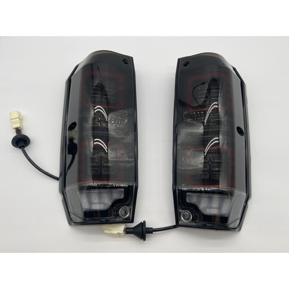 Feux arrière LED fumés Land Cruiser HZJ7 GRJ7 – Lot 2, 12V