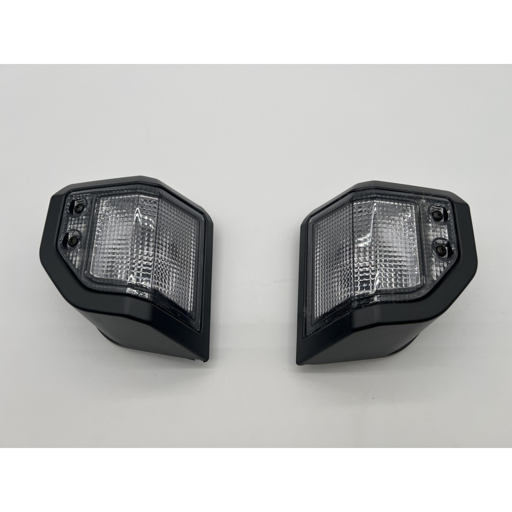 Paire cabochons cristal avant Land Cruiser 7 2025+ avec ampoule –