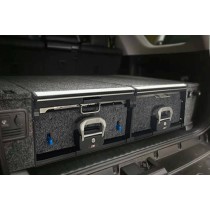 Système tiroirs 4x4 double avec table coulissante TRE | Kayman Off Road