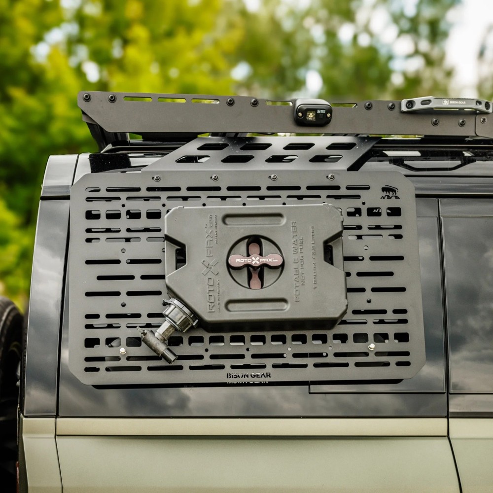Panneau MOLLE Defender L663 | Support accessoires OX PRO 4x4