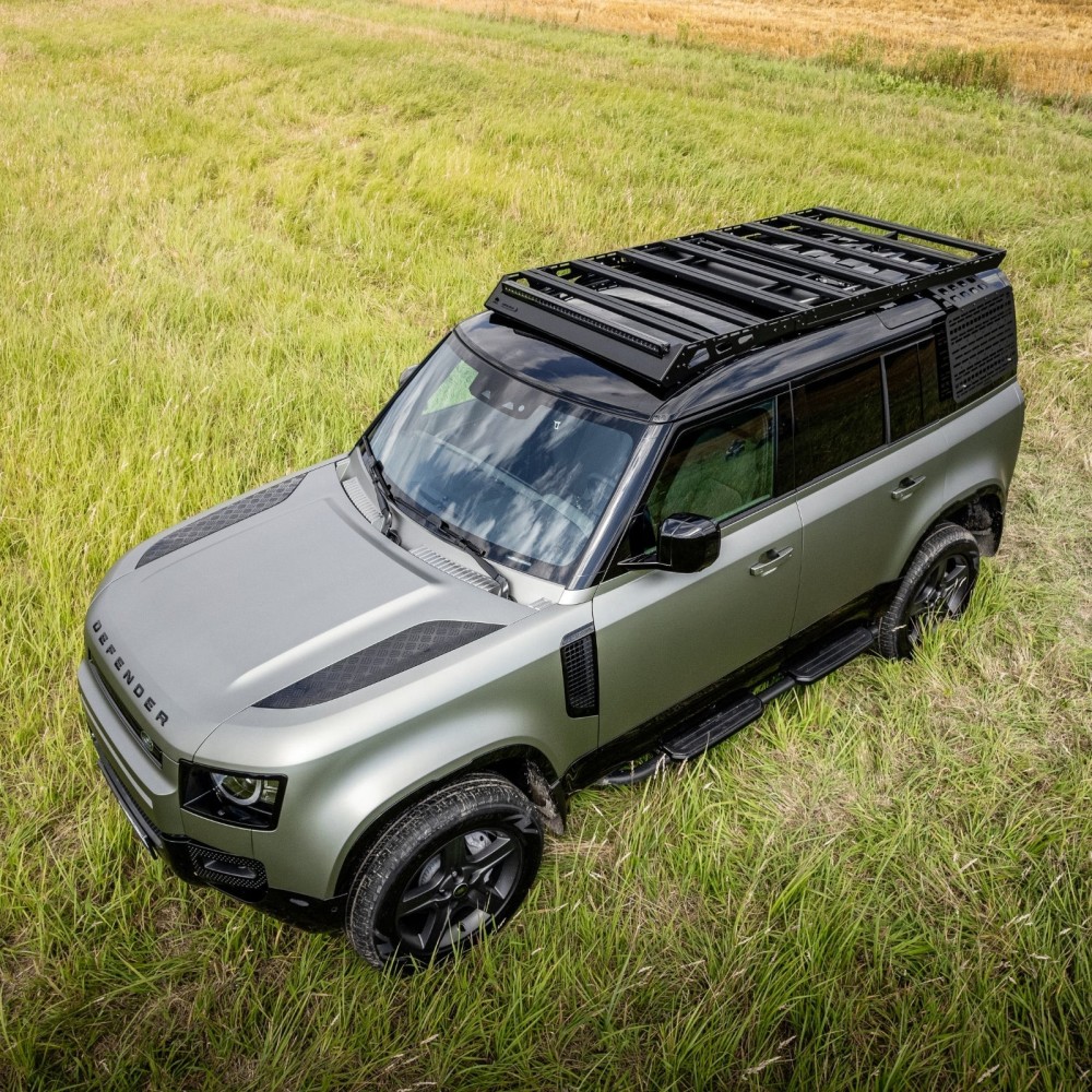 Galerie de toit Defender 110 L663 OX PRO | Roof Rack 4x4 aluminium