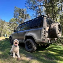 Galerie de toit Defender 110 L663 OX PRO | Roof Rack 4x4 aluminium