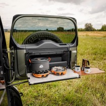 Table hayon Defender L663 rabattable | Table 4x4 avec MOLLE