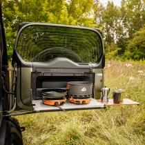 Table hayon Defender L663 rabattable | Table 4x4 avec MOLLE