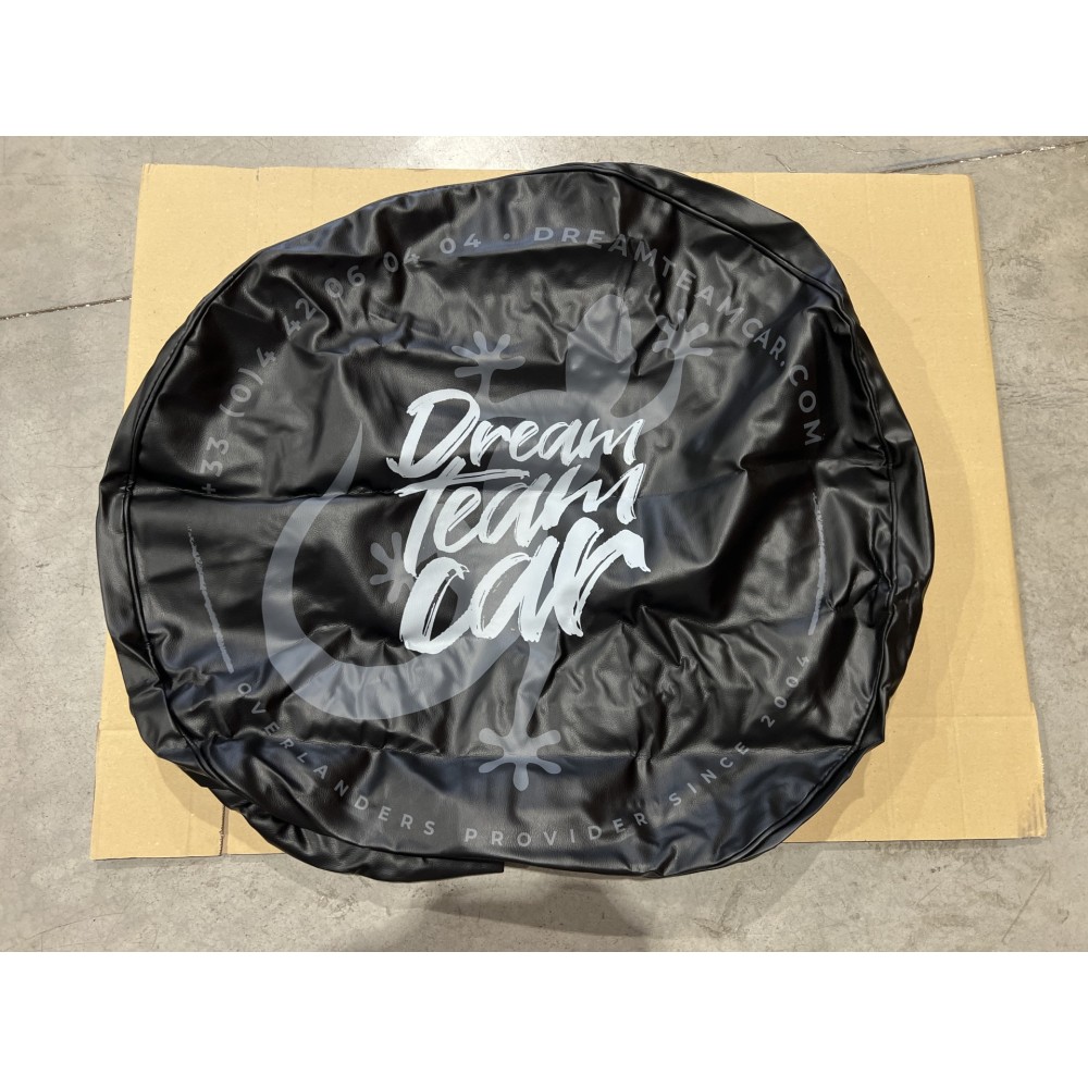 Cache couvre roue noir Dream Team Car Ø83 cm pour 4x4 – DTC Parts
