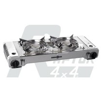 Réchaud camping Brunner Double Grill 2,2 kW | Cooker Devil