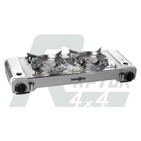 Réchaud camping Brunner Double Grill 2,2 kW | Cooker Devil