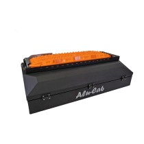 Coffre de toit étanche 200L Alu-Cab : rangement 4x4 robuste