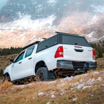 Hard Top Aluminium RIVAL Toyota Hilux D/C 2015+ Vitre coulissante