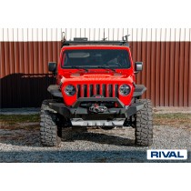Pare-chocs avant Rival Jeep Wrangler JK/JL compétition robuste
