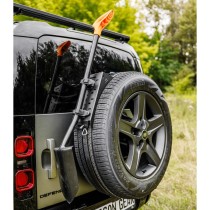 Support roue universel Bison Gear acier inoxydable 4x4