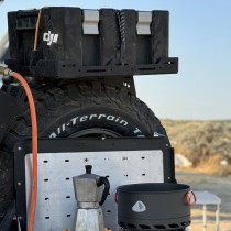 Plateau sur roue de secours Bison Gear