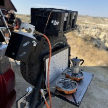 Plateau sur roue de secours Bison Gear