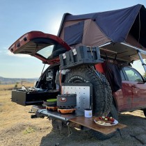 Plateau sur roue de secours Bison Gear