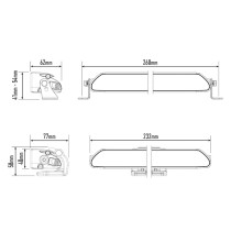 Phare LED LAZER Linear 6 Elite Yellow : Éclairage Puissant 4x4