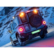 Phare LED LAZER Utility-50 Noir Gyrophare – Puissance & Sécurité