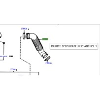 Durite accordéon turbo KZJ70 KZJ73 DTC Parts - Qualité 4x4