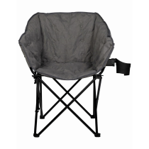 Chaise pliante Kampa grise : confort et robustesse camping