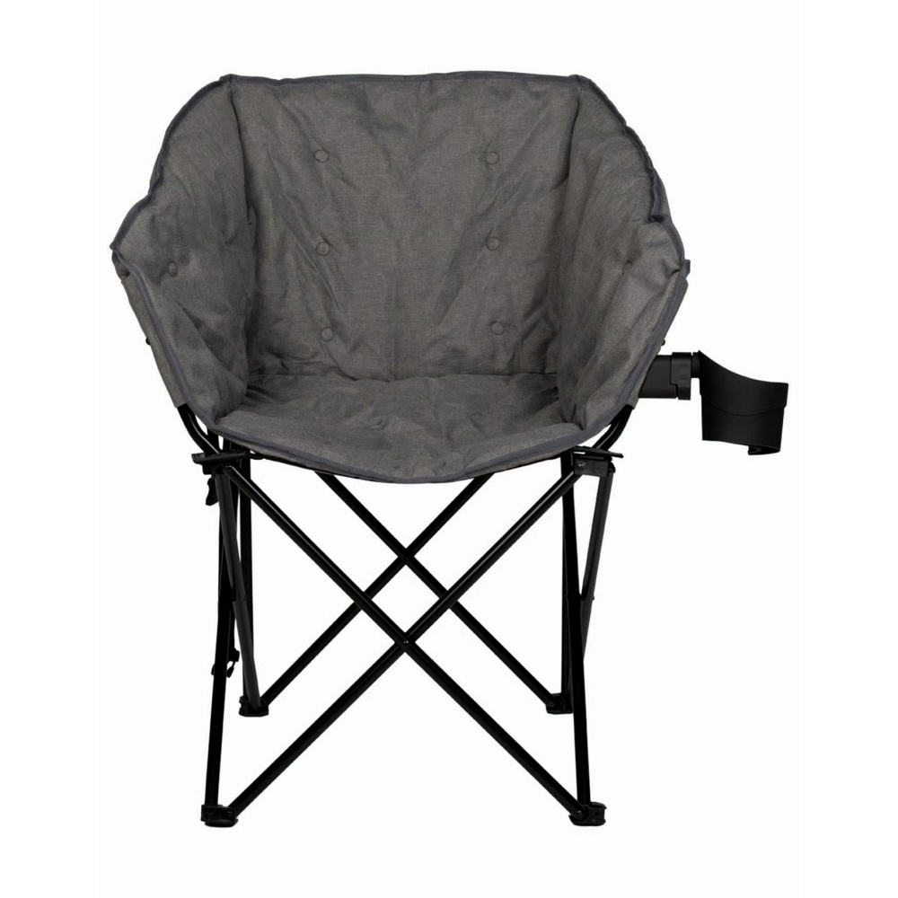 Chaise pliante Kampa grise : confort et robustesse camping