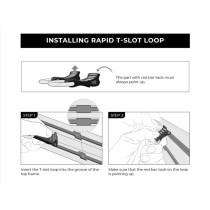 Anneaux Rapid T-Slot ARB : Fixation Rapide pour Tente de Toit