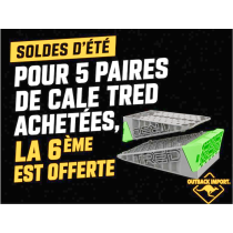 PACK 5+1 OFFERT - Rampes de mise à niveau Tred GT Levelling
