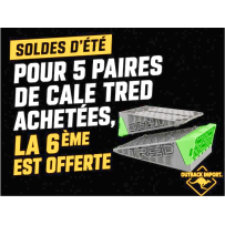 PACK 5+1 OFFERT - Rampes de mise à niveau Tred GT Levelling