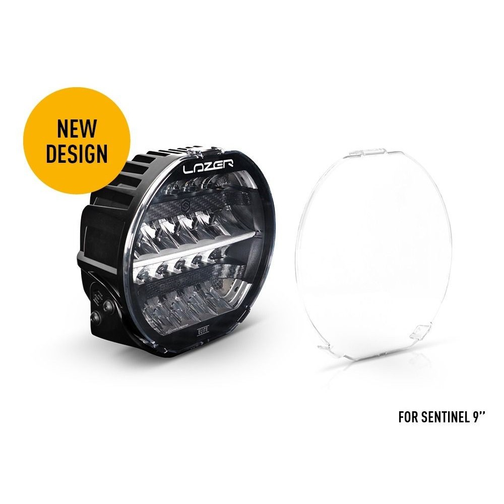 Lentille transparente SENTINEL 9" LAZER : éclairez votre 4x4 !