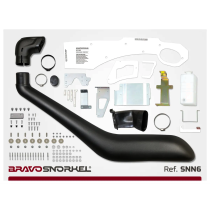 SNORKEL BRAVO NISSAN NAVARA / PATHFINDER D23 / NP300 2015+