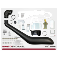 SNORKEL BRAVO NISSAN NAVARA / PATHFINDER D23 / NP300 2015+