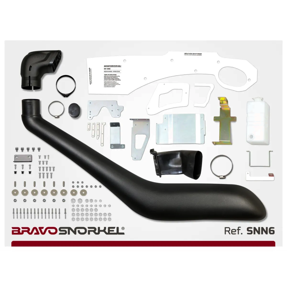 SNORKEL BRAVO NISSAN NAVARA / PATHFINDER D23 / NP300 2015+