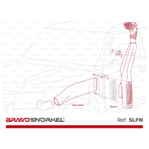 Snorkel Bravo Land Rover Defender 2019+ - Kit Complet Offroad