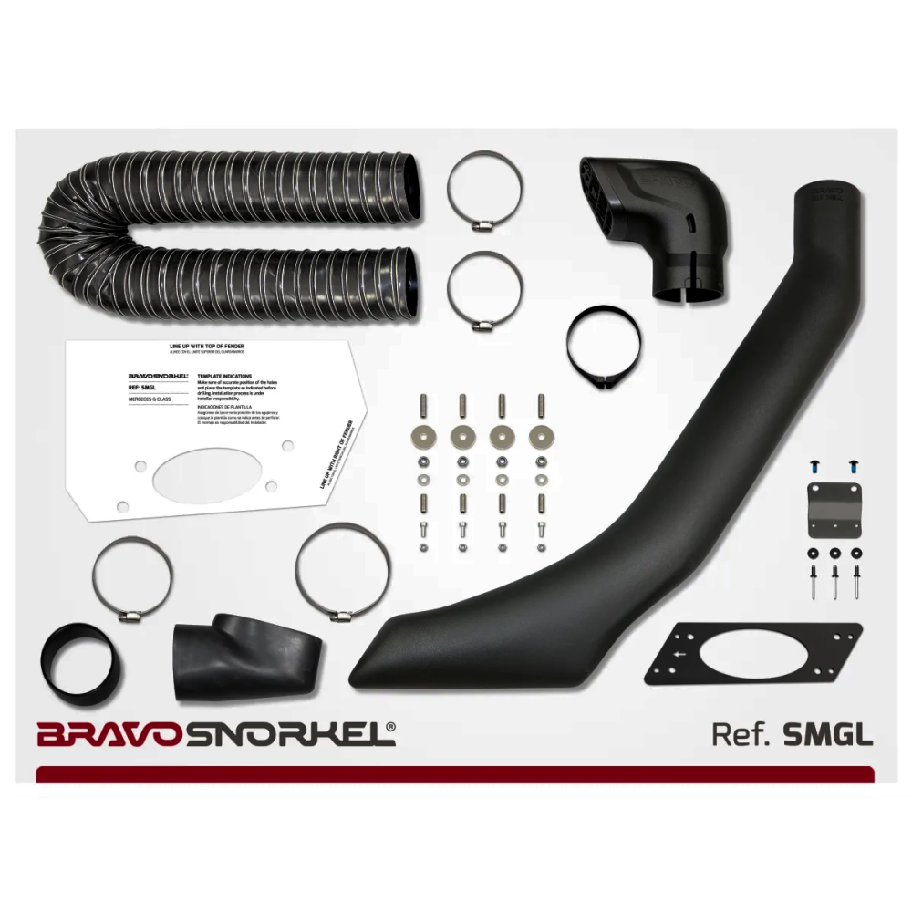 SNORKEL BRAVO MERCEDES G CLASS W460 / 461 / 463 1979-2018