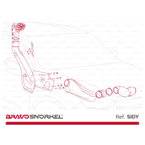 Snorkel Bravo Isuzu D-Max 2020+ LED – Performance & Protection Of