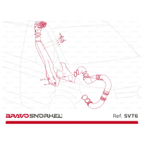 Snorkel Bravo Volkswagen T6/T6.1 2003+ – Performance & Protection