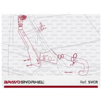 Snorkel Bravo VW Crafter MAN-TGE 2017+ - Kit Complet Offroad