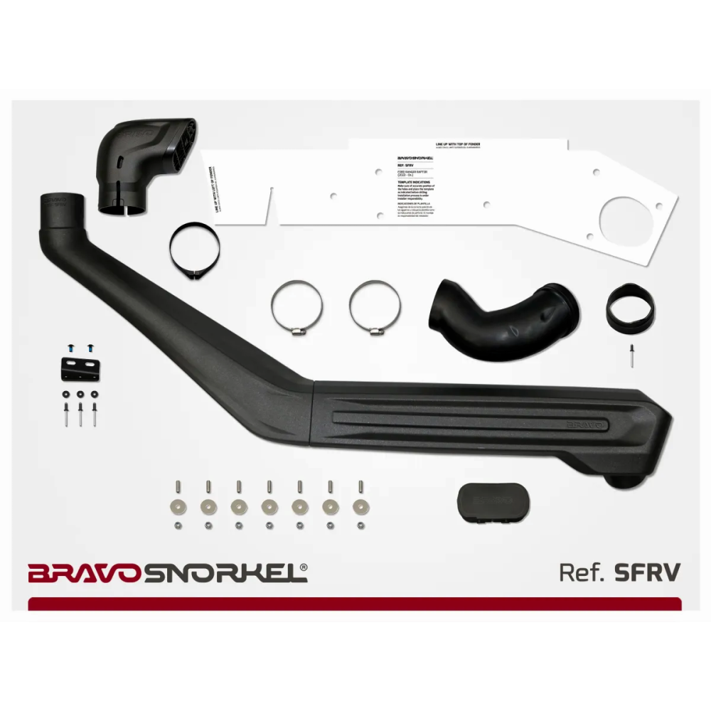 SNORKEL BRAVO FORD RANGER RAPTOR ESSENCE 2023+