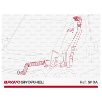 Snorkel Bravo Opel Movano C 2021+ : Performance & Protection 4x4