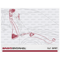 Snorkel Bravo Ford Ranger Raptor 2019-2022 - Kit Complet Offroad