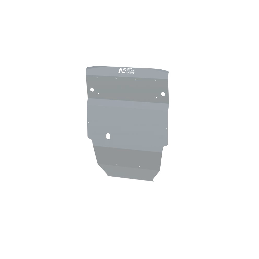  Ski protection avant 6mm alu pour VW T8 & Transit Custom N4-Offroad 