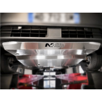  Ski protection avant 6mm alu pour VW T8 & Transit Custom N4-Offroad 
