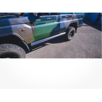 Paire de protections tubulaires bas de caisse Toyota Land Cruiser J76