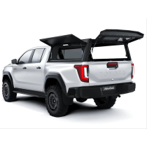 HardTop Alu-Cab Explorer noir pour Toyota Hilux double cabine