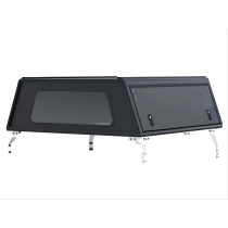 HardTop Alu-Cab Explorer noir pour Toyota Hilux double cabine