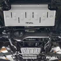 Blindages RIVAL Toyota Land Cruiser 79 2023+ - Kit 3 pcs robustes
