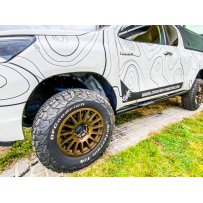 Jante alu Braid Winrace S bronze 8x17 ET30 pour Isuzu Dmax